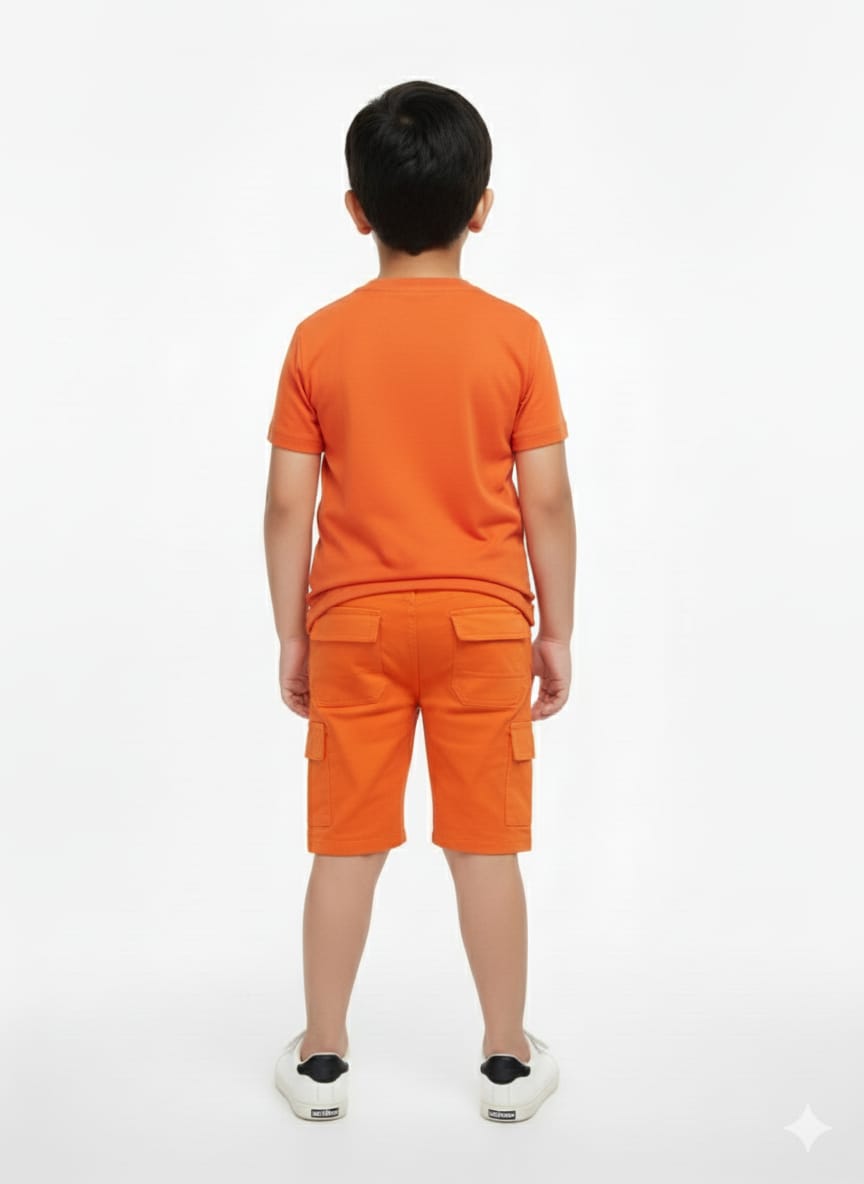 Vibrant Orange Co-ord Set