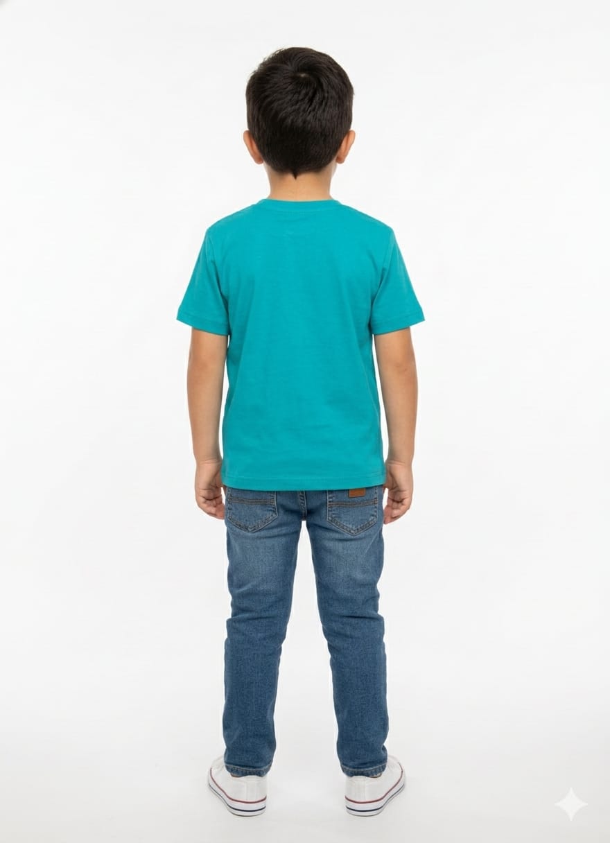 Turqoise Minecraft Creeper T-shirt