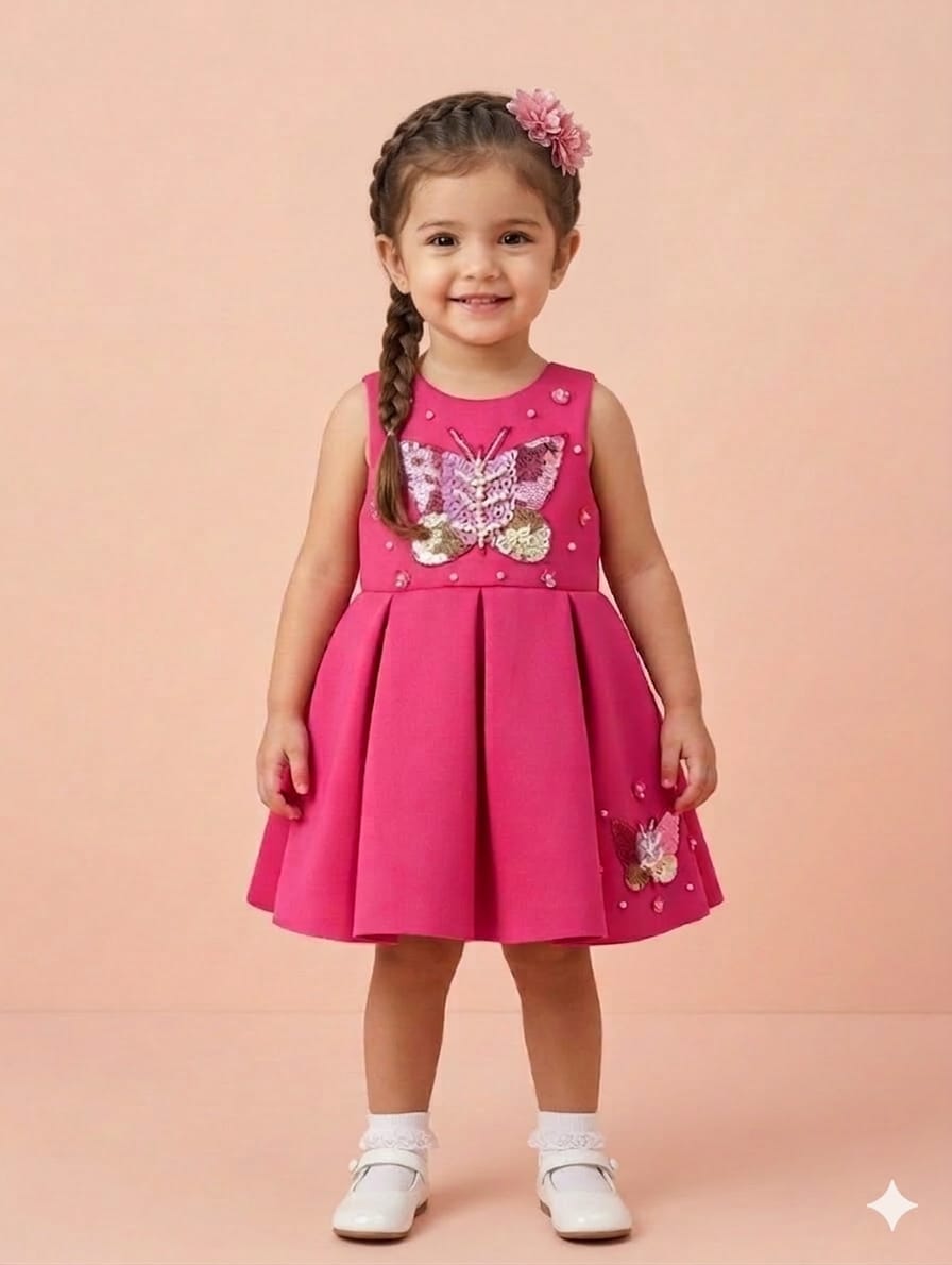 Deep Pink Party Dress