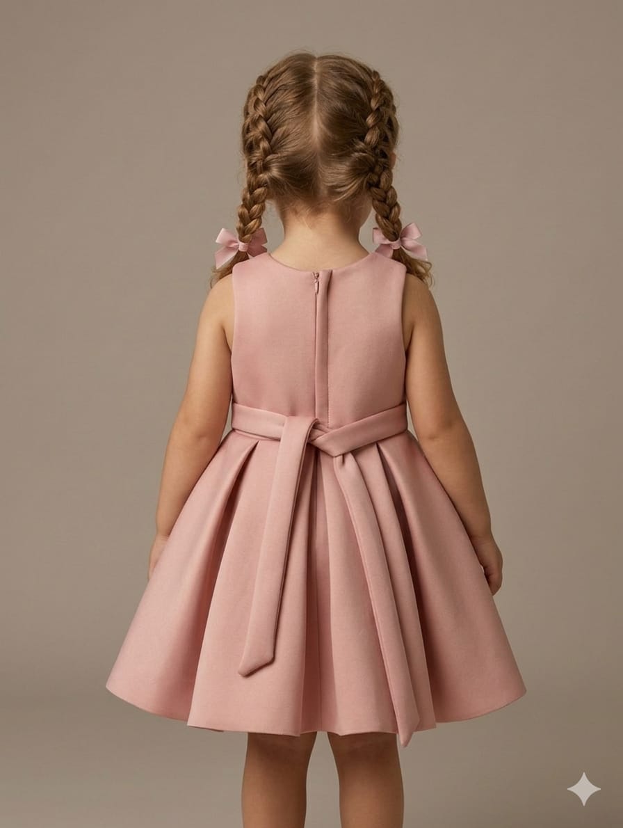 Dusty Pink Party Dress