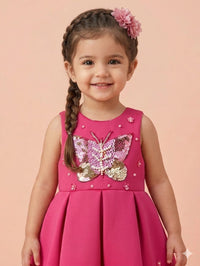 Deep Pink Party Dress