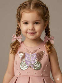 Dusty Pink Party Dress