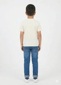 Cream Ferrari T-shirt