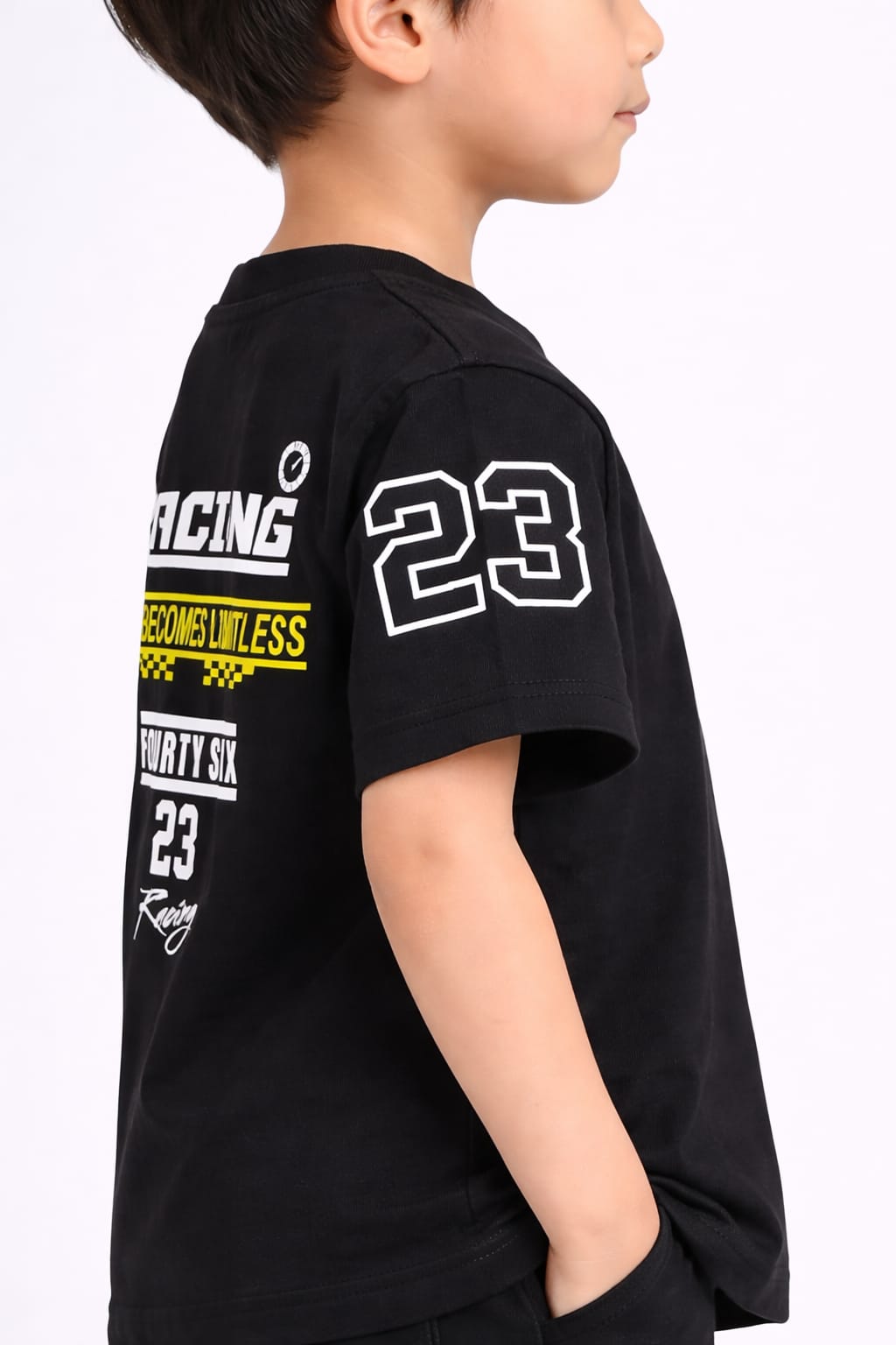 Boys' Racing 23 Urban Cord Set – Black