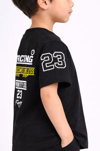 Boys' Racing 23 Urban Cord Set – Black