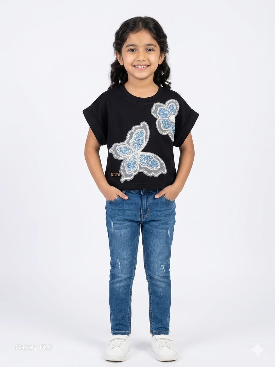 Black Butterfly T-shirt