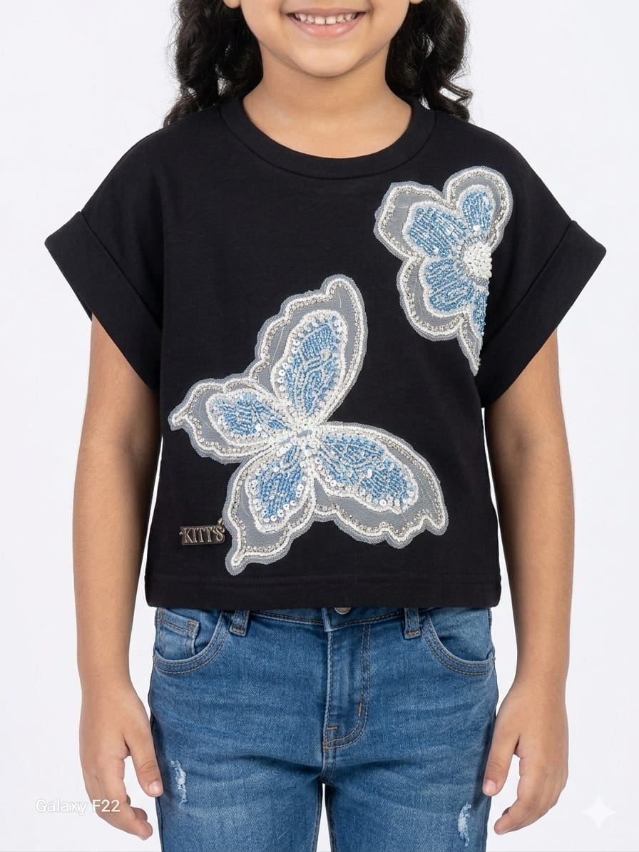 Black Butterfly T-shirt