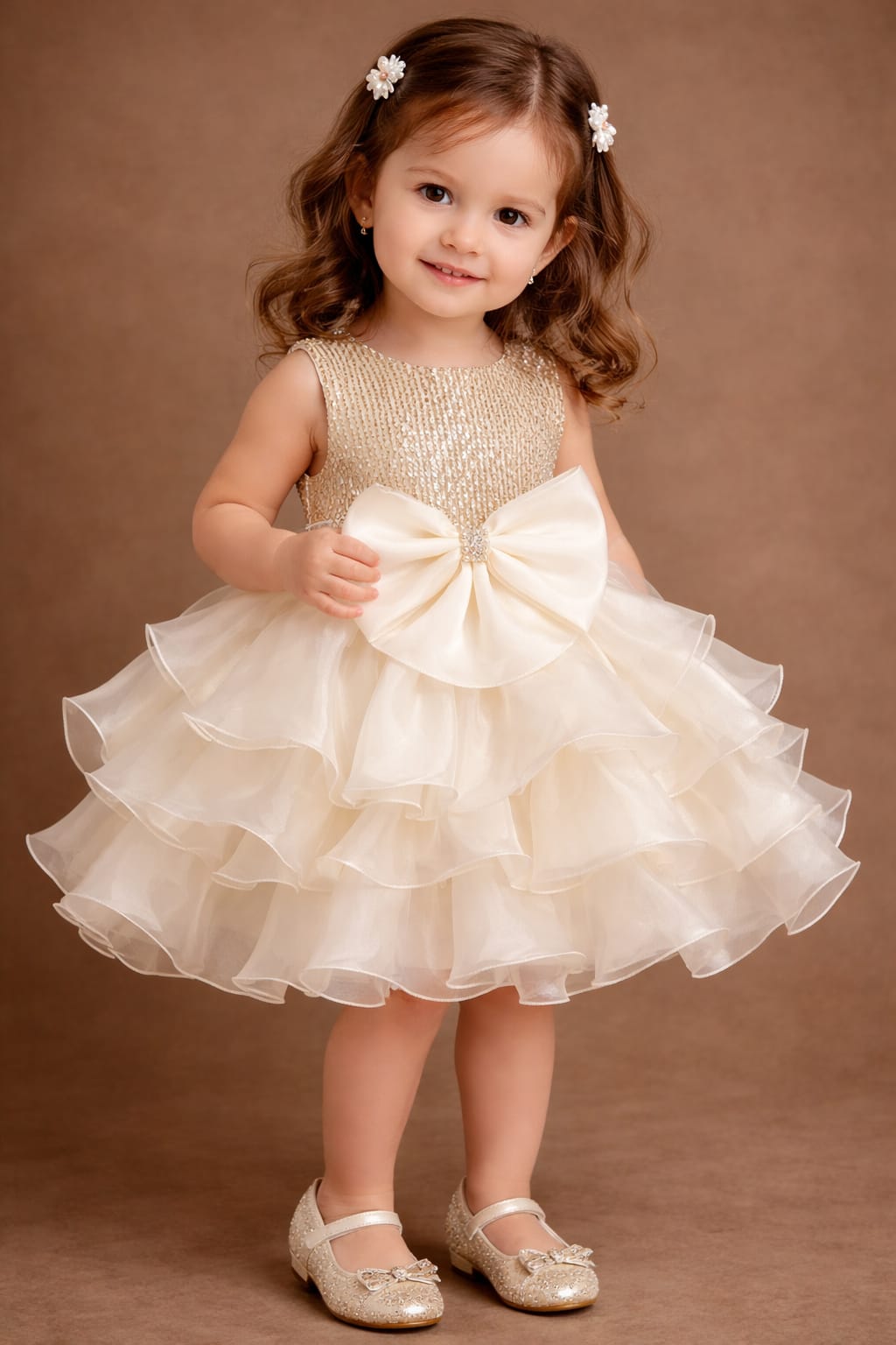 Butter Gold Party Dress