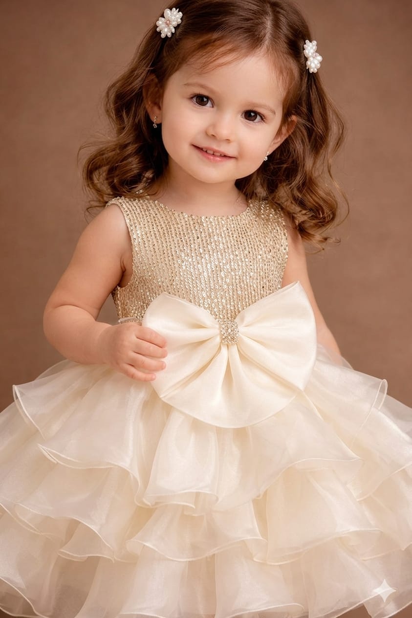 Butter Gold Party Dress
