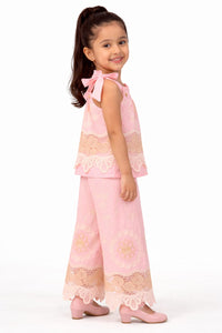 Baby Pink Crotia Cord Set