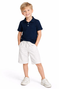 White Chino shorts