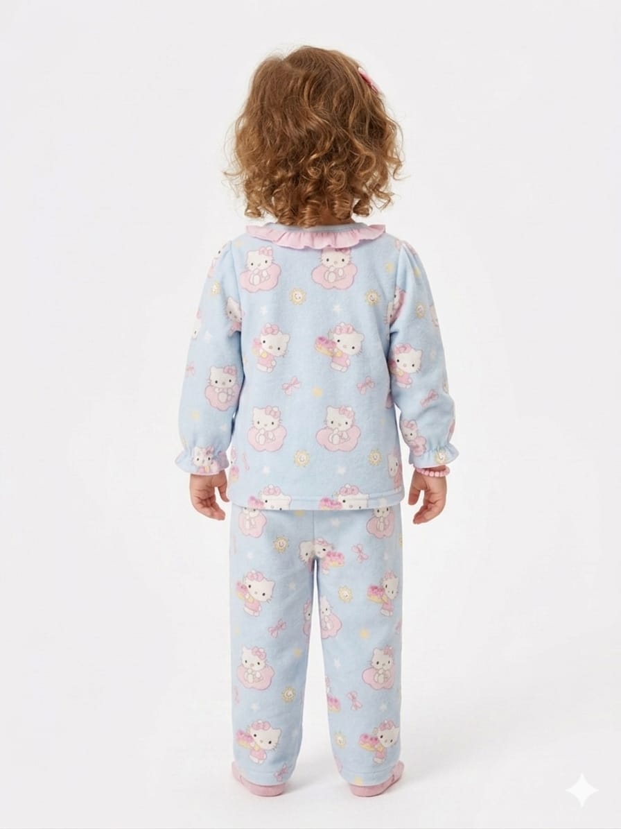 Hello Kitty Cotton Night Suit