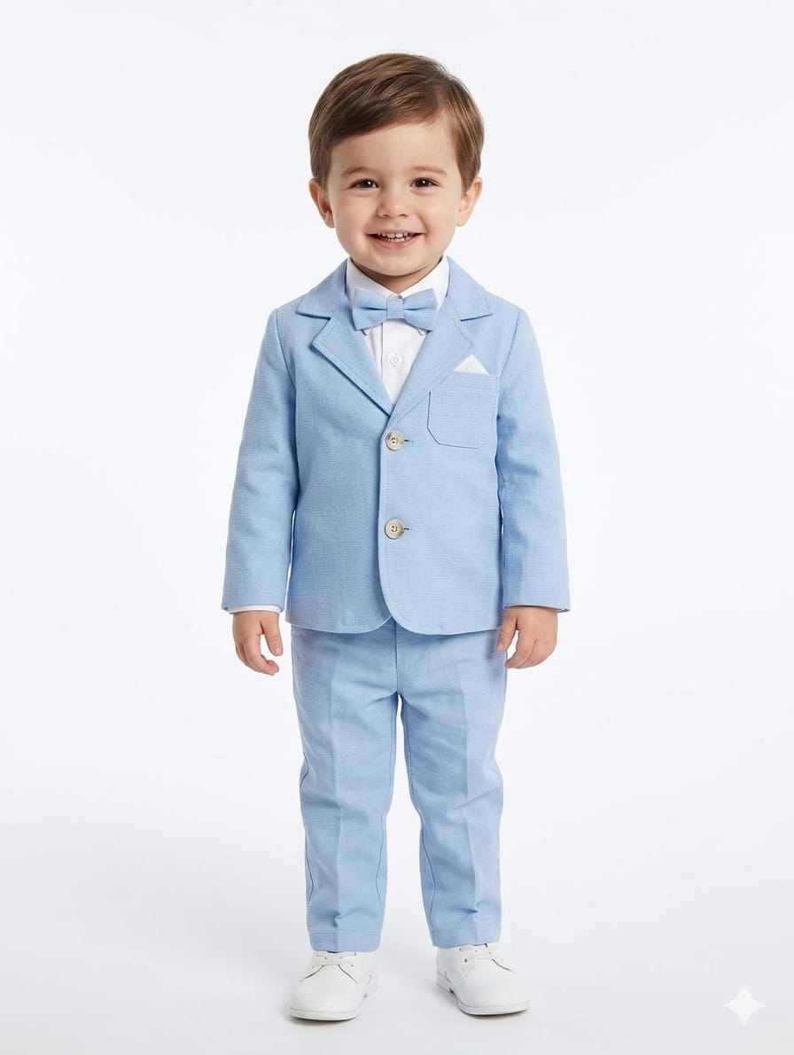 Infant Cotton linen Coat Set