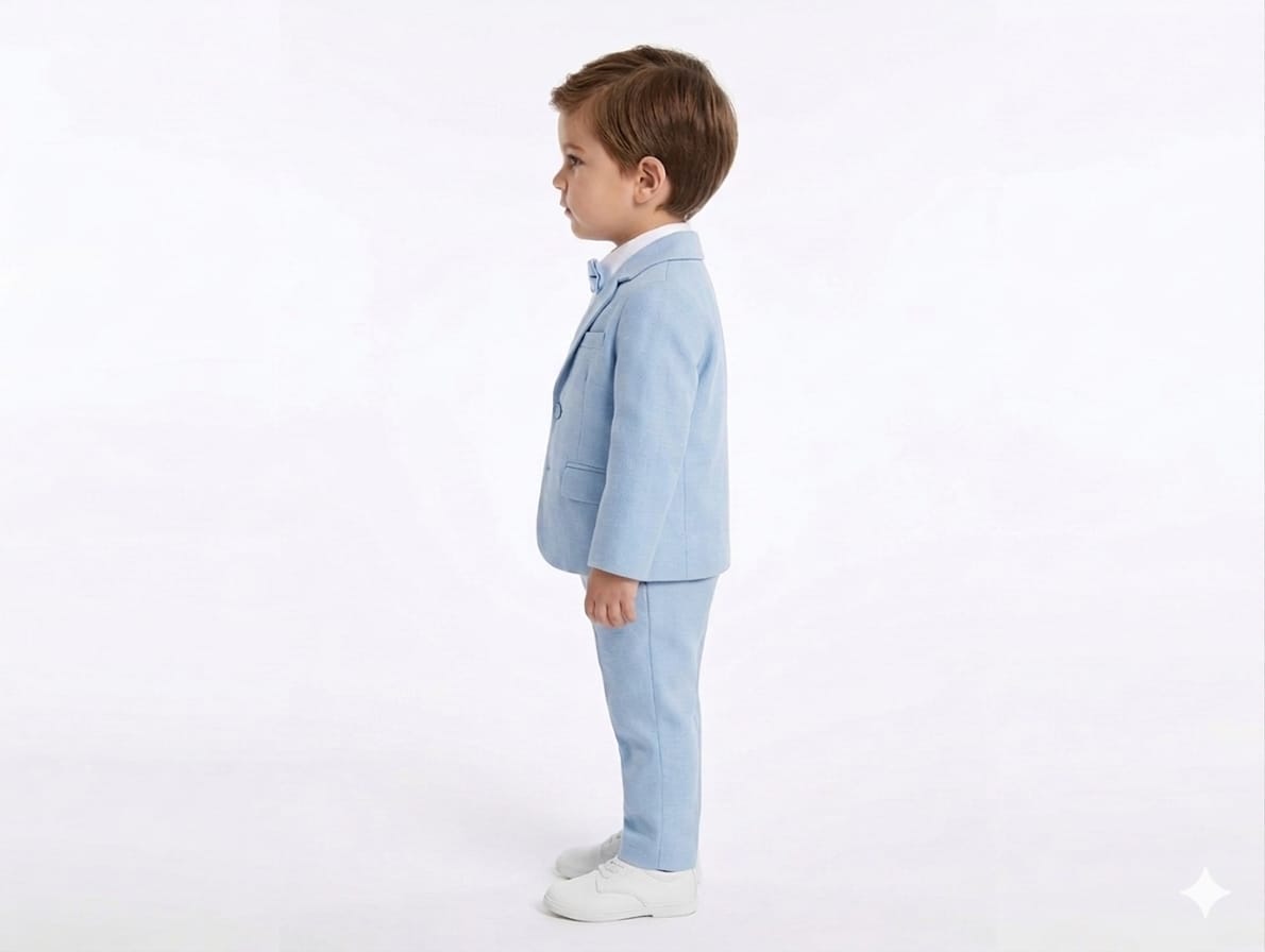 Infant Cotton linen Coat Set