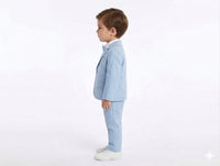 Infant Cotton linen Coat Set