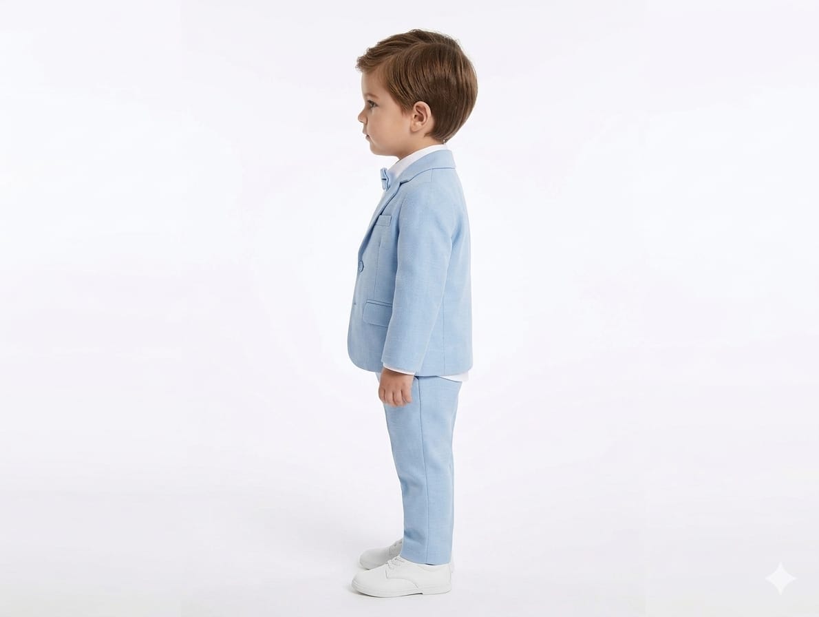 Infant Cotton linen Coat Set