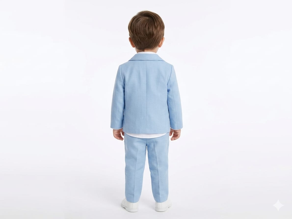 Infant Cotton linen Coat Set