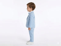 Infant Cotton linen Coat Set