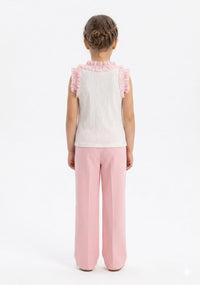Pastel Pink & Ivory Co-ord Set