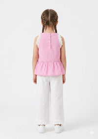 Pink polka dots Co-ord Set