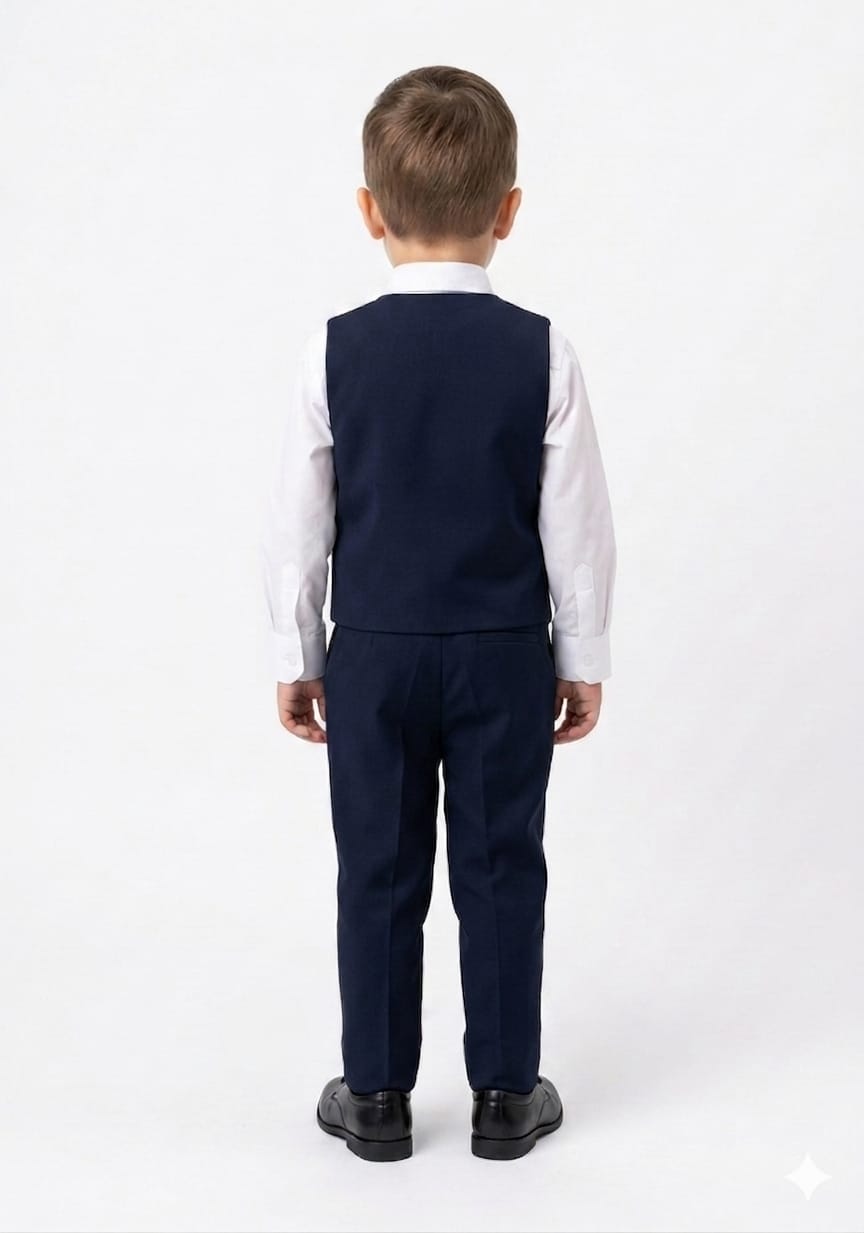 Royal Navy Lion Motif Nehru Jacket & Trouser Set