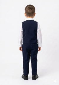 Royal Navy Lion Motif Nehru Jacket & Trouser Set