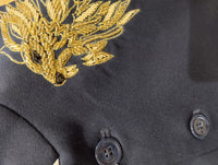 Royal Navy Lion Motif Nehru Jacket & Trouser Set
