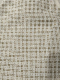 The Oatmeal Check Asymmetric Waistcoat Set