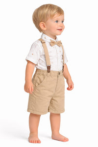 Little Captain Nautical Suspenders Set