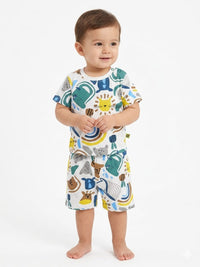 Infant Wild Safari Adventure Short Set