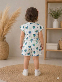 Toddler Girls' Heart-Print Co-ord Set