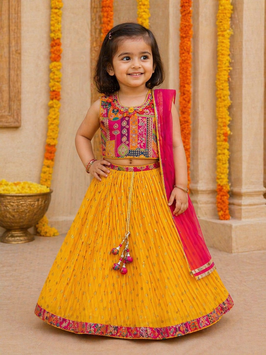 Girls Ethnic Set
