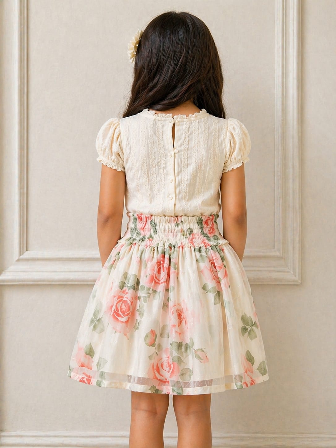 Vintage Chic Style Co-ord Set