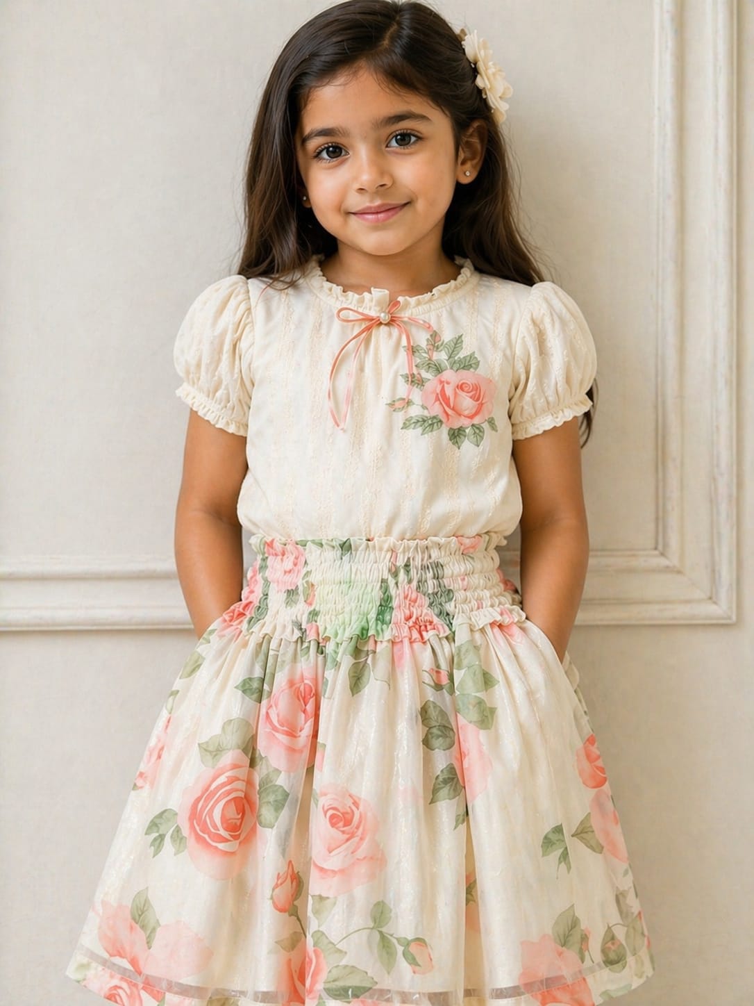 Vintage Chic Style Co-ord Set