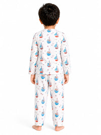 Sail into Dreams: Boys' Nautical Night Suit