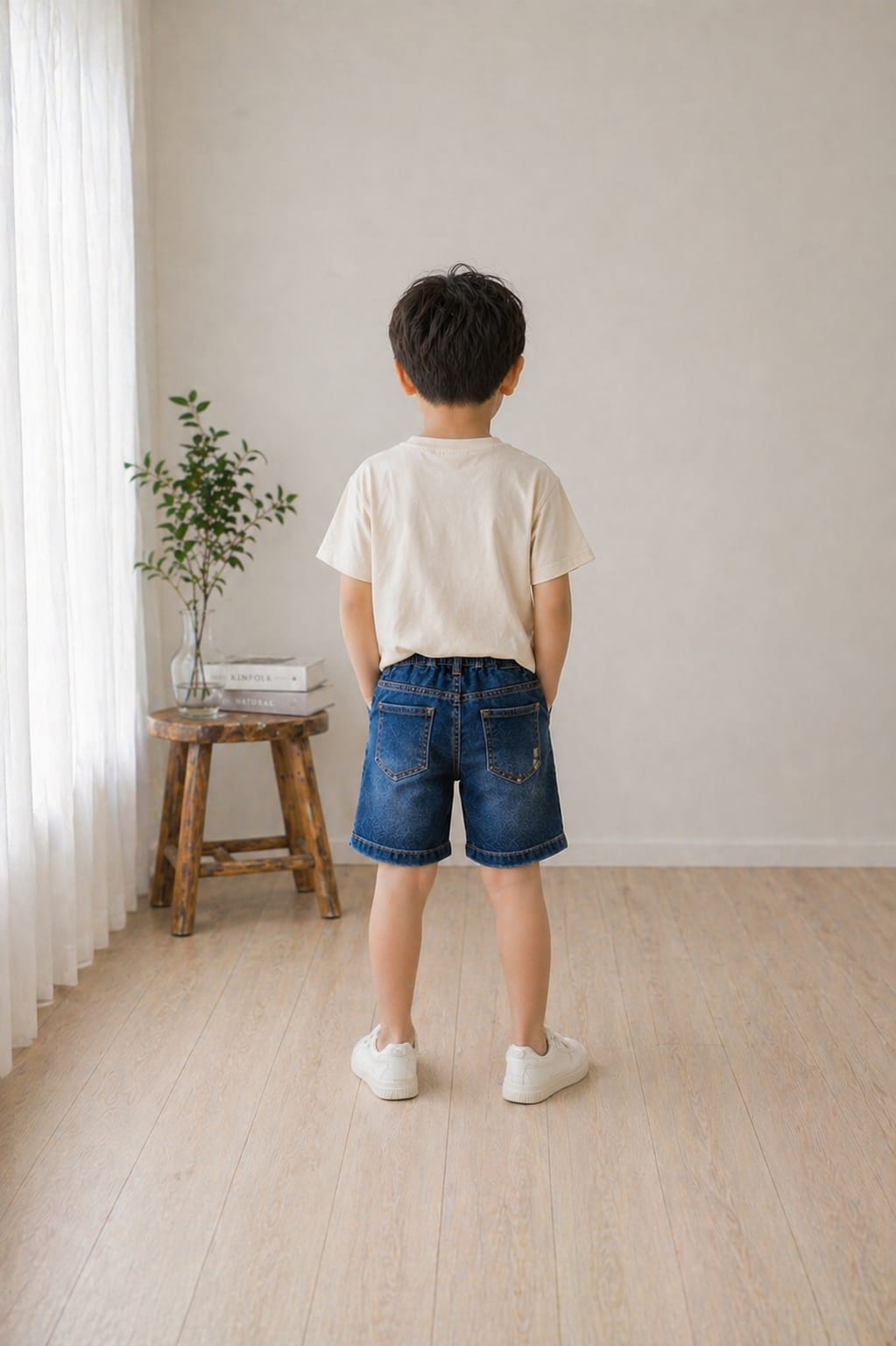 Deep Indigo Denim Shorts