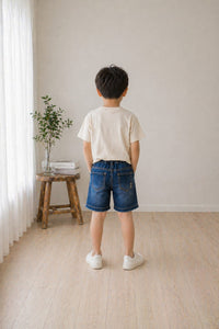 Deep Indigo Denim Shorts
