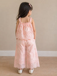 Peach Blossom Eyelet Summer Coord Set