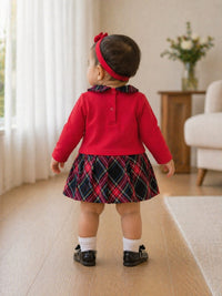 Infant Red Dress Set