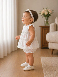 Infant Embroidered Tunic & Bloomer Set