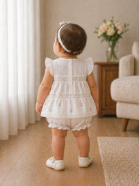Infant Embroidered Tunic & Bloomer Set