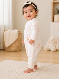 "Little Avocado" Summer Sleep Romper