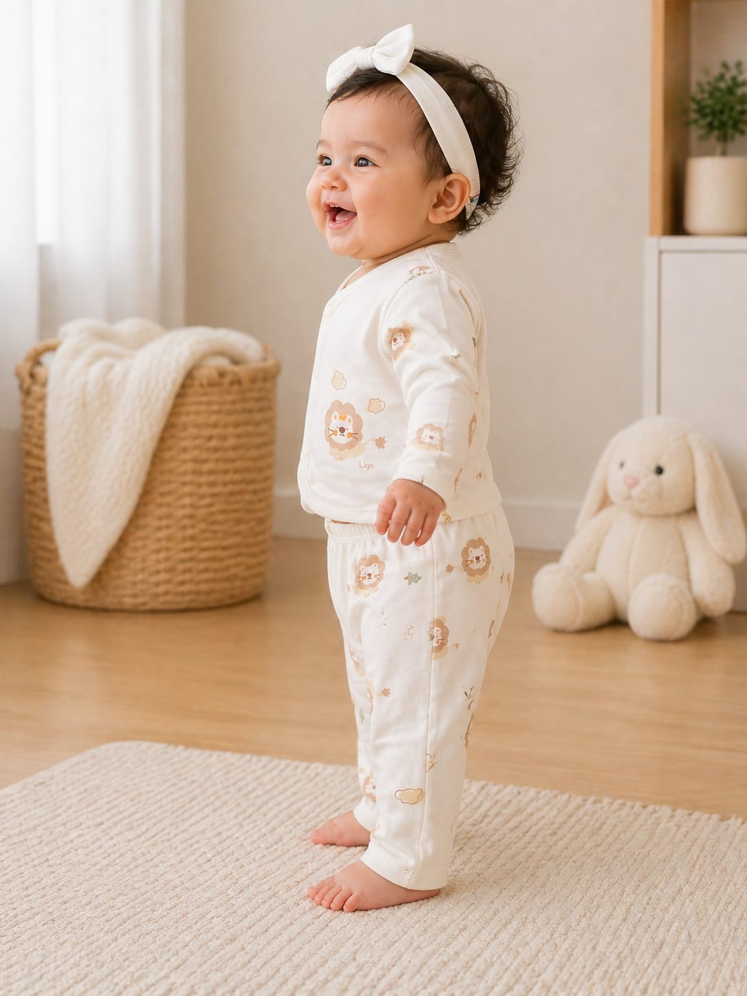 "Little Lion" Summer Co-ord Night Suit
