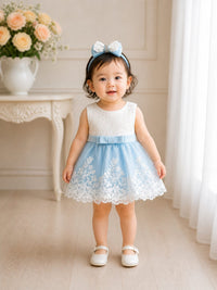Infant Soft "Cinderella Blue" Dress