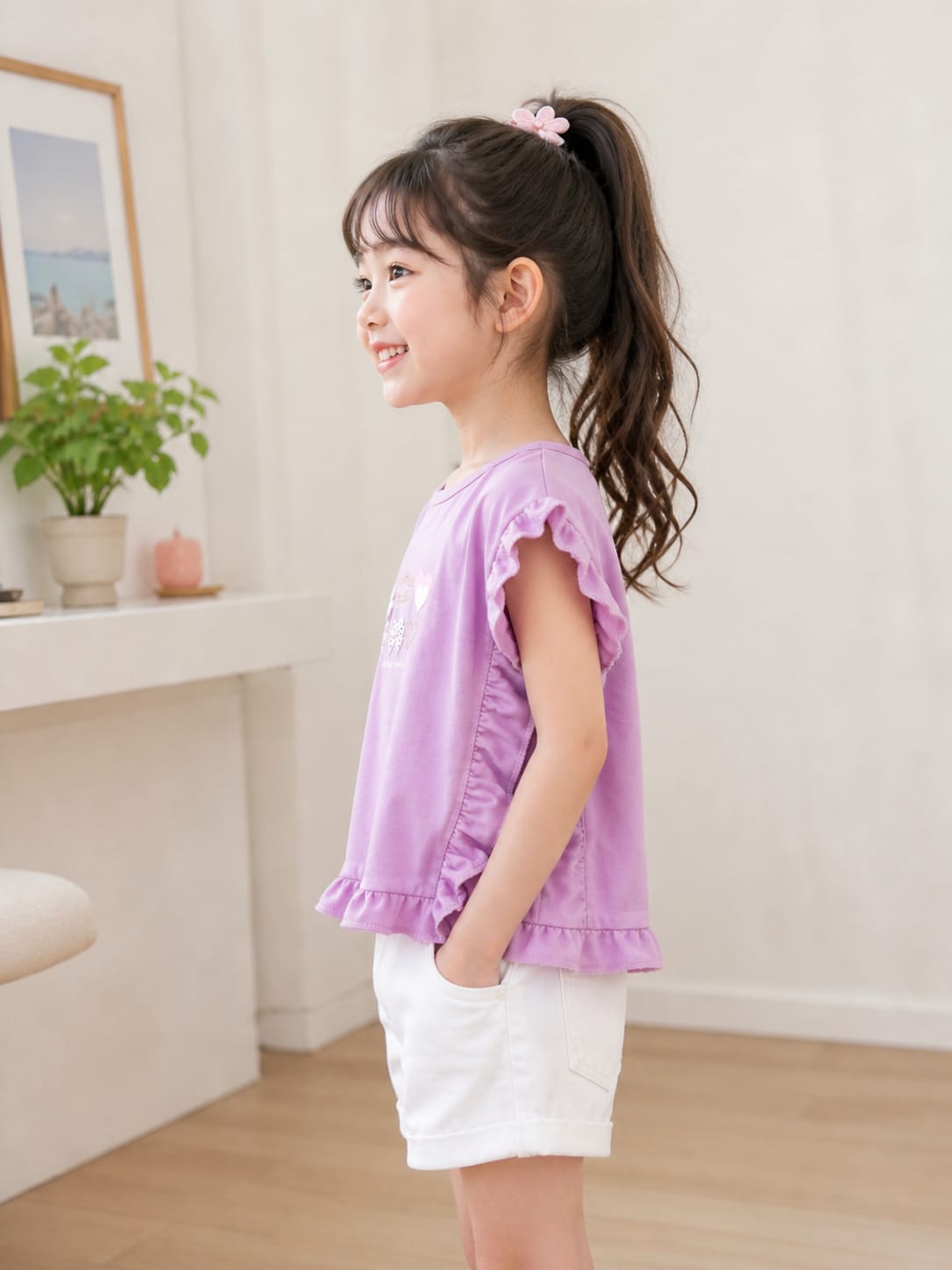 Lavender Sparkle Mood Top