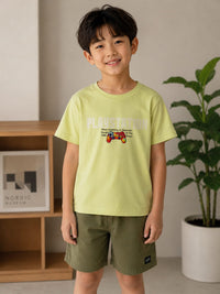 Kids’ PlayStation Inspired Graphic Tee - Mint Green