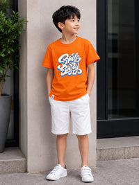 Vibrant Mandarin Orange T-shirt