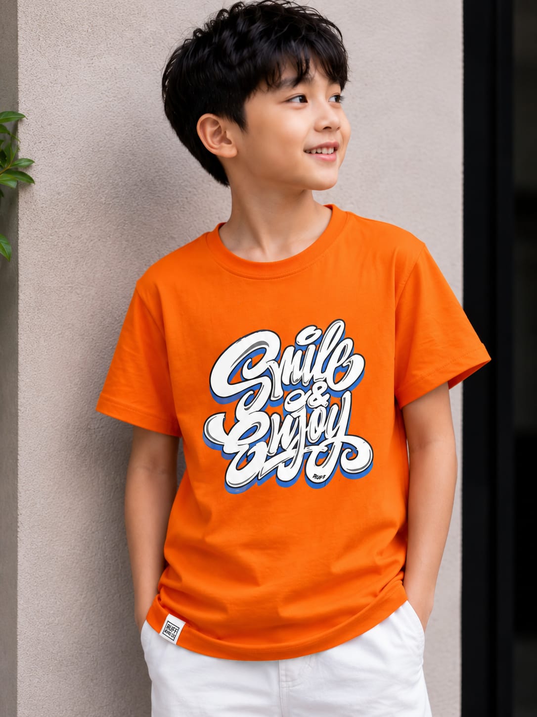 Vibrant Mandarin Orange T-shirt