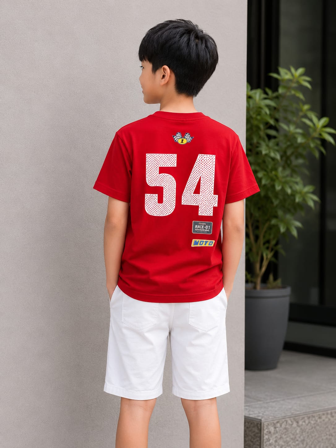Energetic Racing Red Tshirt