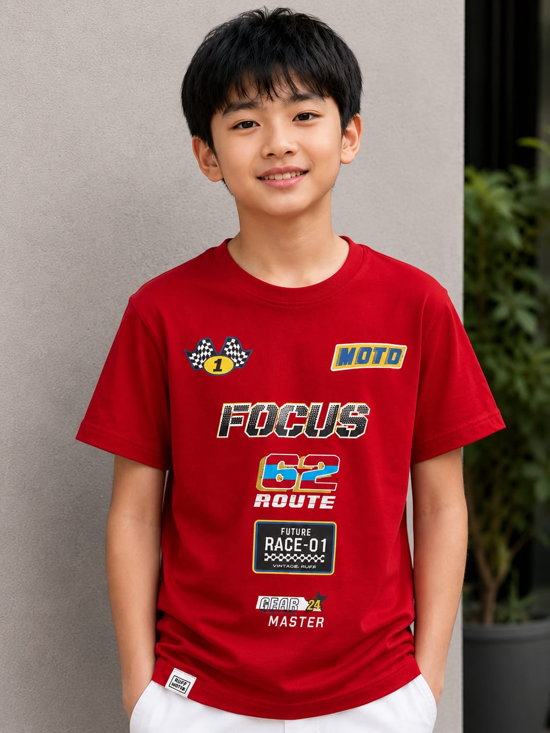 Energetic Racing Red Tshirt